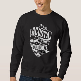 Sweatshirt C'est une chose d'Acosta