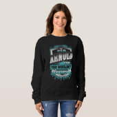 Sweatshirt C'est une chose d'Arnold que vous ne comprendriez  (Devant entier)