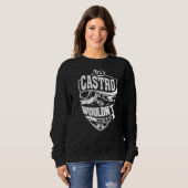 Sweatshirt C'est une chose de Castro (Devant entier)