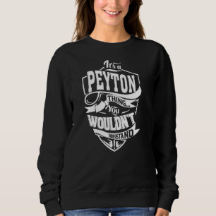 Sweatshirt C'est une chose de PEYTON