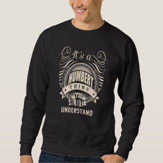 Sweatshirt C'est une chose HUMBERT que vous ne comprendriez p