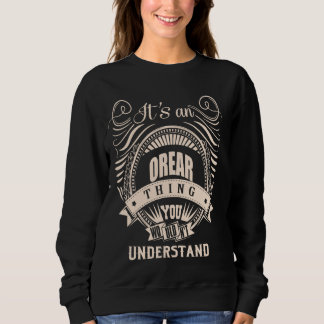 Sweatshirt C'est une chose OREAR Cadeaux
