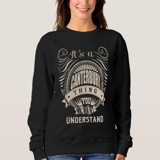 Sweatshirt C'est une chose que vous ne comprendriez pas (Devant)