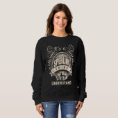 Sweatshirt C'est une chose que vous ne comprendriez pas (Devant entier)
