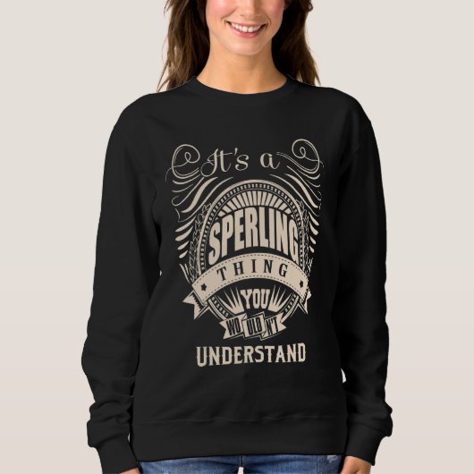 Sweatshirt C'est une chose que vous ne comprendriez pas (Devant)