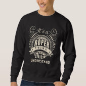 Sweatshirt C'est une chose roper que vous ne comprendriez pas (Devant)