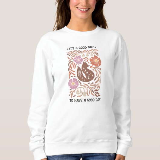 Sweatshirt C'est une citation de l'inspiration du Boho Day (Devant)