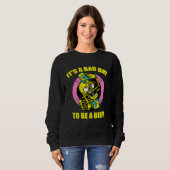 Sweatshirt C'est une mauvaise journée pour être un squelette (Devant entier)