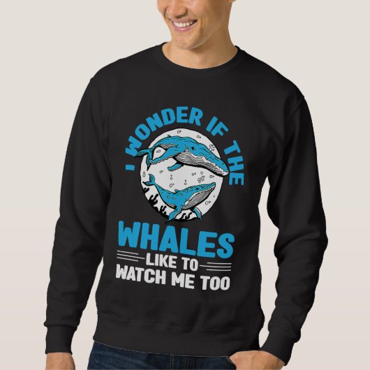 Sweatshirt Cetacean Orca Whale Watching  7 (Devant)