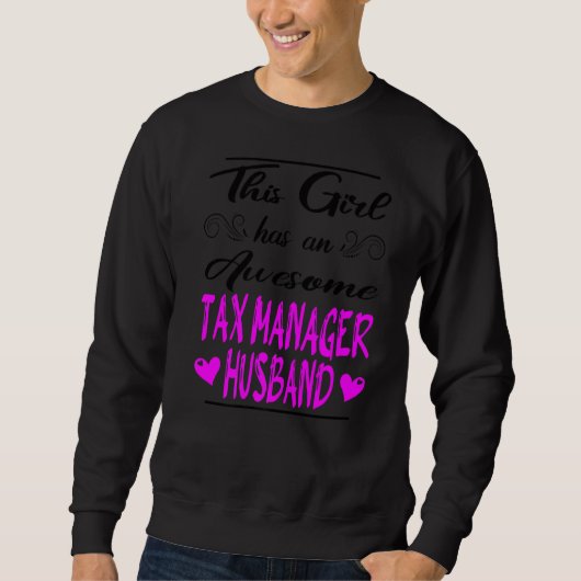 Sweatshirt Cette Fille A Un Étonnant Mari Responsable De L'Im (Devant)