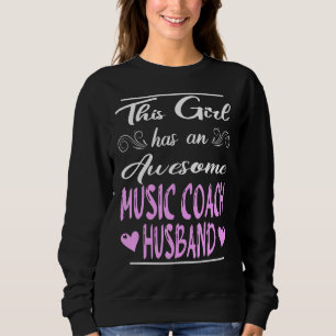 Sweatshirt Cette Fille A Un Magnifique Entraîneur De Musique