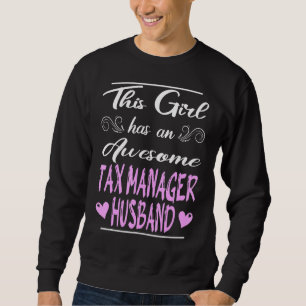 Sweatshirt Cette Fille A Un Superbe Responsable Fiscal Mari 1