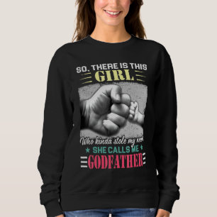 Sweatshirt Cette Fille Qui A Volé Mon Coeur Qu'Elle M'Appelle