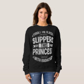 Sweatshirt Cette Princesse Joue Avec Radiation Xray Tech Radi (Devant entier)