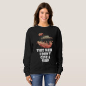 Sweatshirt Cette semaine je m'en fiche complètement (Devant entier)