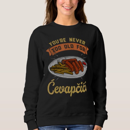 Sweatshirt Cevapcici Kebab Balkan cuisine 1 (Devant)