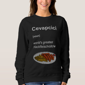Sweatshirt Cevapcici Kebab Balkan cuisine 13
