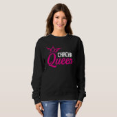 Sweatshirt Chacha Queen Ballroom Dancing Instructeur Danse P (Devant entier)