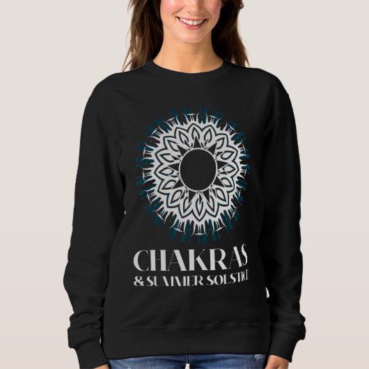 Sweatshirt Chakras Summer Solstice (Devant)