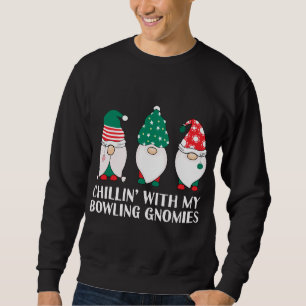 Sweatshirt Chaleur Avec Mes Gnomies De Bowling PJ Gnome Drôle