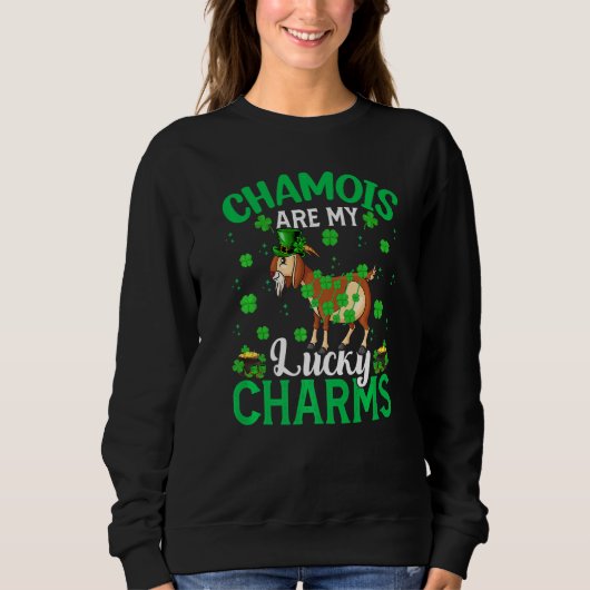 Sweatshirt Chamois Amusants Sont Mes Charmants Chance Chamois (Devant)