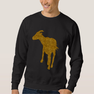 Sweatshirt Chamois Pour Femmes Fille Chèvre Antelope Animal