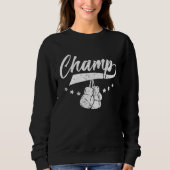 Sweatshirt Champ Boxing (Devant)