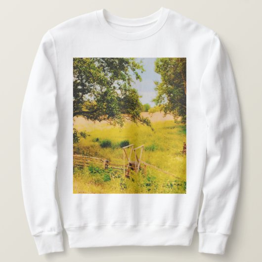 Sweatshirt Champ d'été de Gysinge (Design devant)