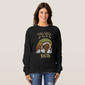 Sweatshirt Champignon anglais Vintage 18 (Devant entier)