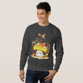 Sweatshirt Champignon d'automne (Devant entier)