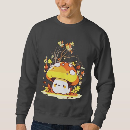 Sweatshirt Champignon d'automne (Devant)