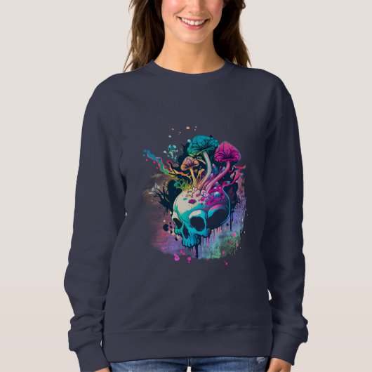 Sweatshirt Champignons Imaginaires (Devant)