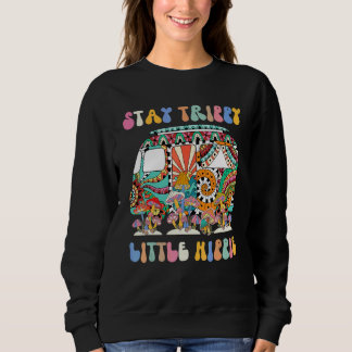 Sweatshirt Champignons Magiques Psilocybe Vintage Restez Déte