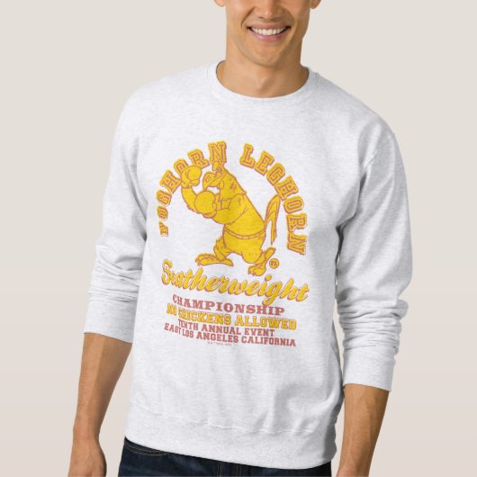 Sweatshirt Championnat Foghorn Leghorn Featherweight (Devant)