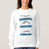 Sweatshirt Champions Swimmer - maillot de bain (Devant)