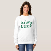 Sweatshirt Chance Irlandaise (Devant entier)