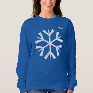Sweatshirt Chandail bleu hiver