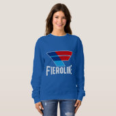 Sweatshirt Chandail Blue Fieroline (Devant entier)