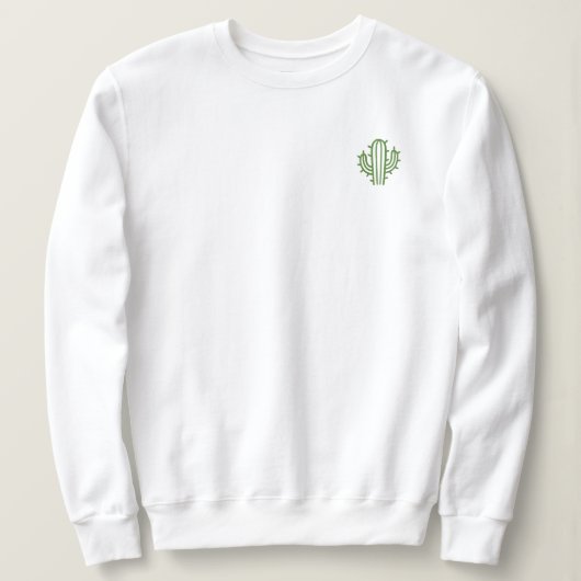 Sweatshirt Chandail Cactus (Design devant)