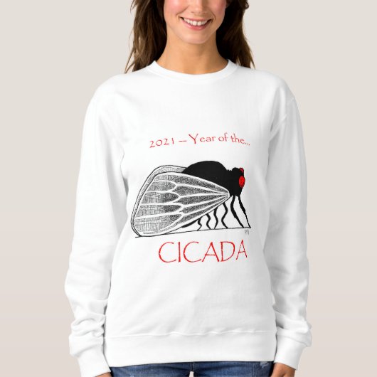 Sweatshirt Chandail Cicada (Devant)