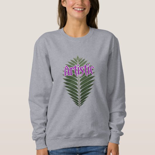 Sweatshirt Chandail de base pour femmes (Devant)