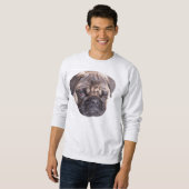 Sweatshirt chandail de carlin (Devant entier)