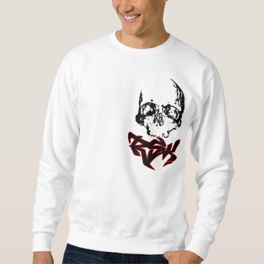 Sweatshirt Chandail de crâne (Devant)