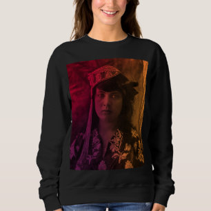 Sweatshirt Chandail de fille juive tunisienne Djerba colorée 