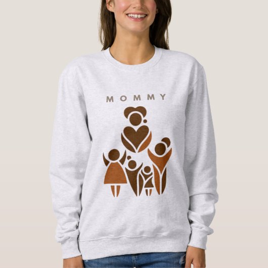 Sweatshirt Chandail de Maman (Devant)