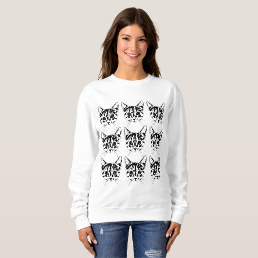 Sweatshirt Chandail de MEOWW (Devant entier)