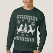 Sweatshirt Chandail de Noël amusant (Devant)