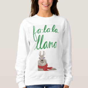 Sweatshirt Chandail de Noël Llama
