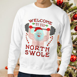Sweatshirt Chandail de Noël moche drôle Père Noël North