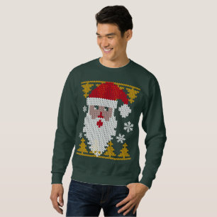 Sweatshirt chandail de noël Père Noël